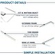 preview thumbnail 3 of 5, Luxrite 2x4 FT Edge-Lit Frame LED Panel Lights, 5CCT 3000K-6500K, 5200/6500/7800LM, Dimmable, Damp Rated, ETL (4 Pack)