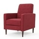 preview thumbnail 8 of 80, Mervynn Mid-Century Modern Button Tufted Fabric Recliner by Christopher Knight Home