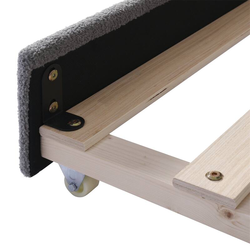 Full Size Upholstered Daybed w/ Integrated Bluetooth Audio System