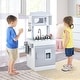 preview thumbnail 2 of 5, Chef Pretend Kitchen Playset with Cooking Oven and Sink for Toddlers - 17.5" x 15.5" x 36.5"(L x W x H)