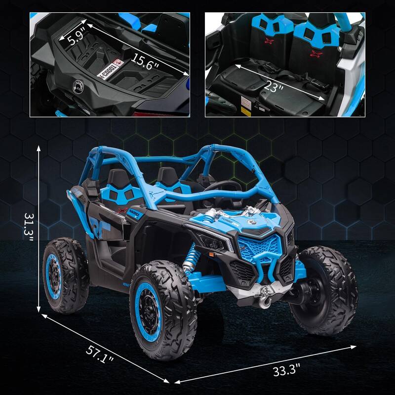 2 Seater Ride on UTV Car