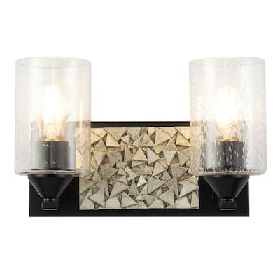 3 Light Bath/Vanity in Matte Black