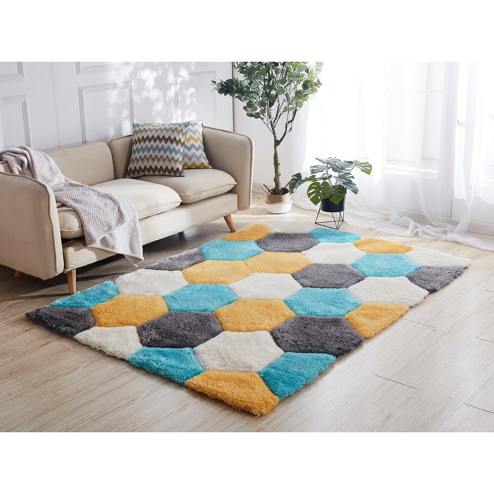 Gold, Shag Rugs | Find Great Home Decor Deals Shopping at Overstock