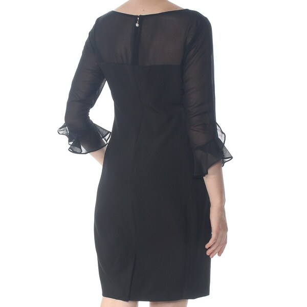 karl lagerfeld long black dress