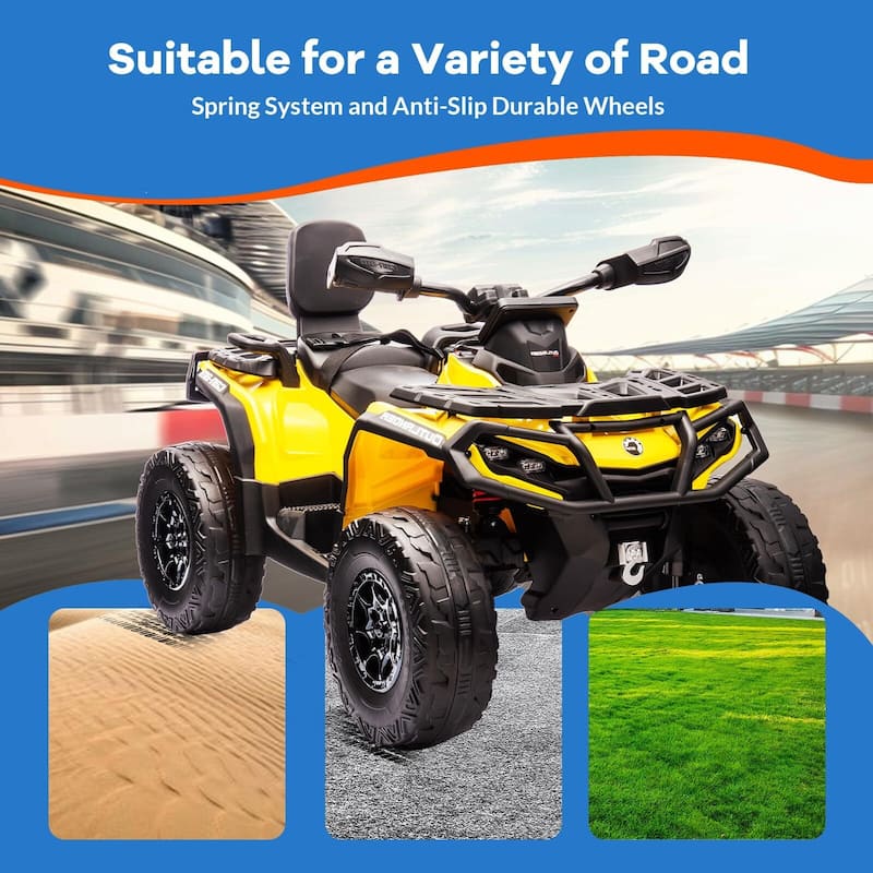 2 Seater Ride On ATV for Kids
