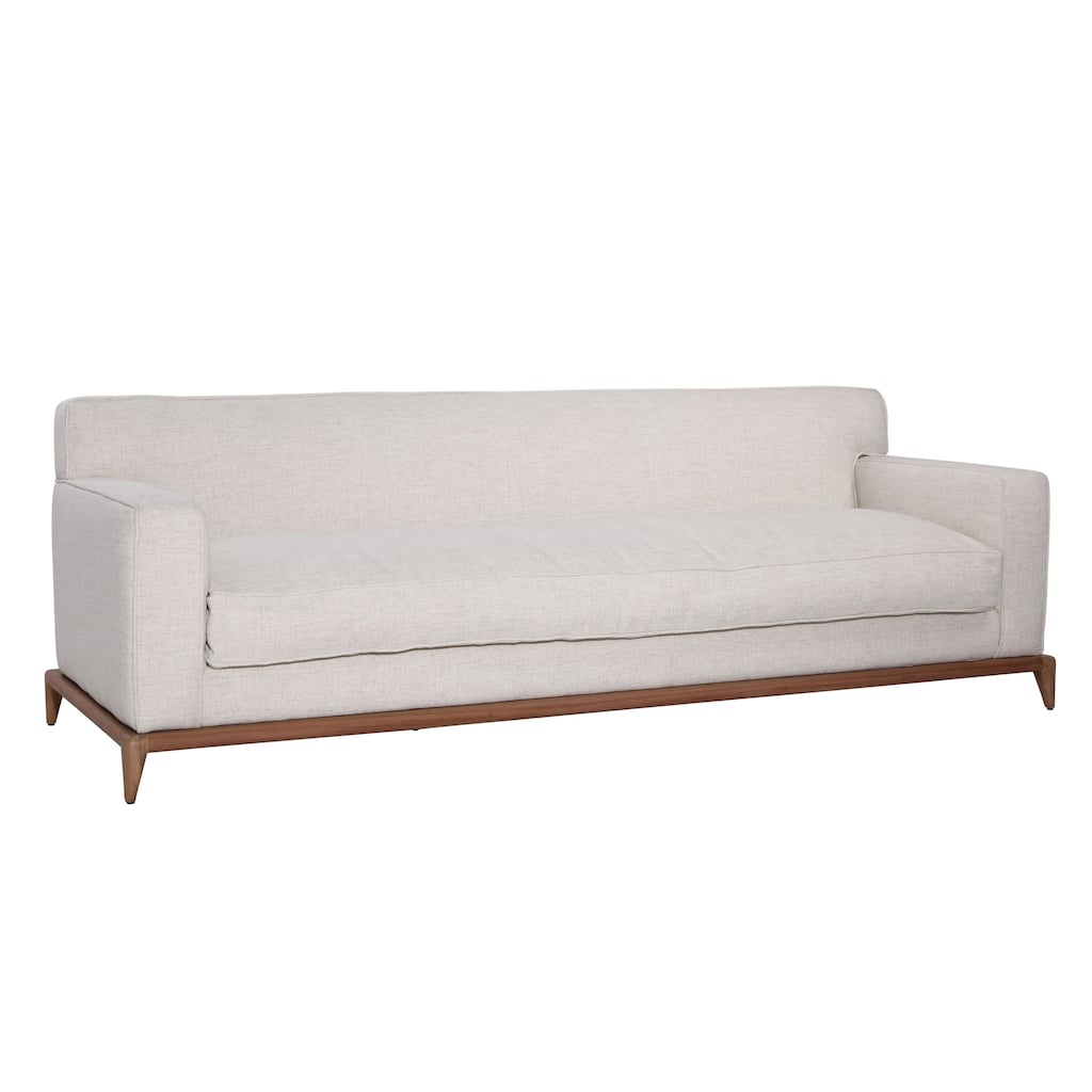Bridges 97" Wide Upholstered Sofa, Cream