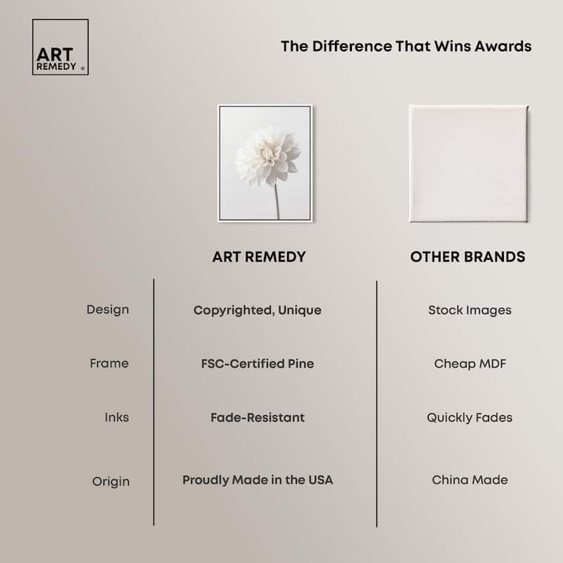 Pristine Blossom I Canvas by Art Remedy