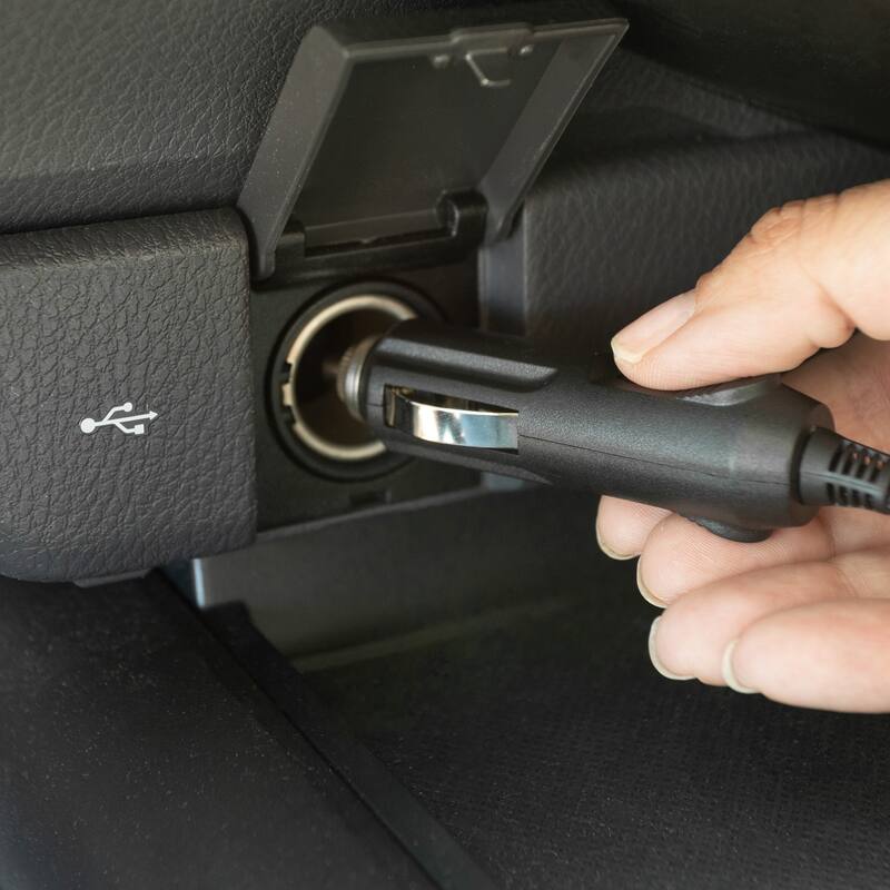 Car Vacuum - 12V High-Powered Handheld Vacuum - 16ft AUX Power Cord and Travel Case Included - Car Accessories by Stalwart