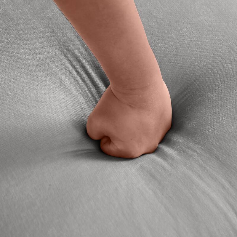 109.4" Chenille Sectional Sofa with Two Ottomans