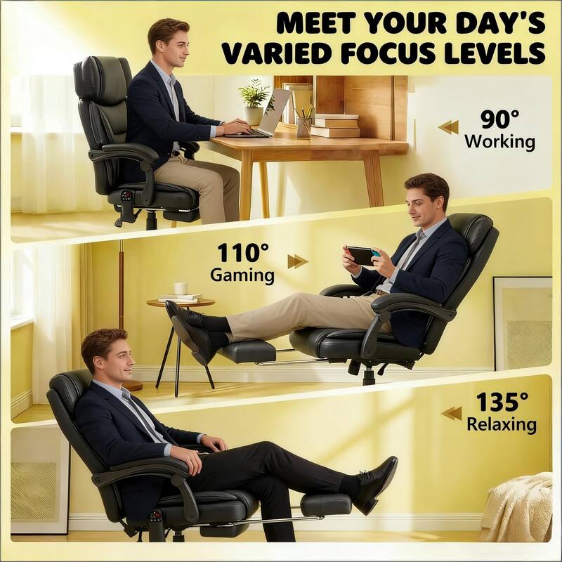 Soft Computer Chair, Massage Chair, High Back Chair, Office Chair