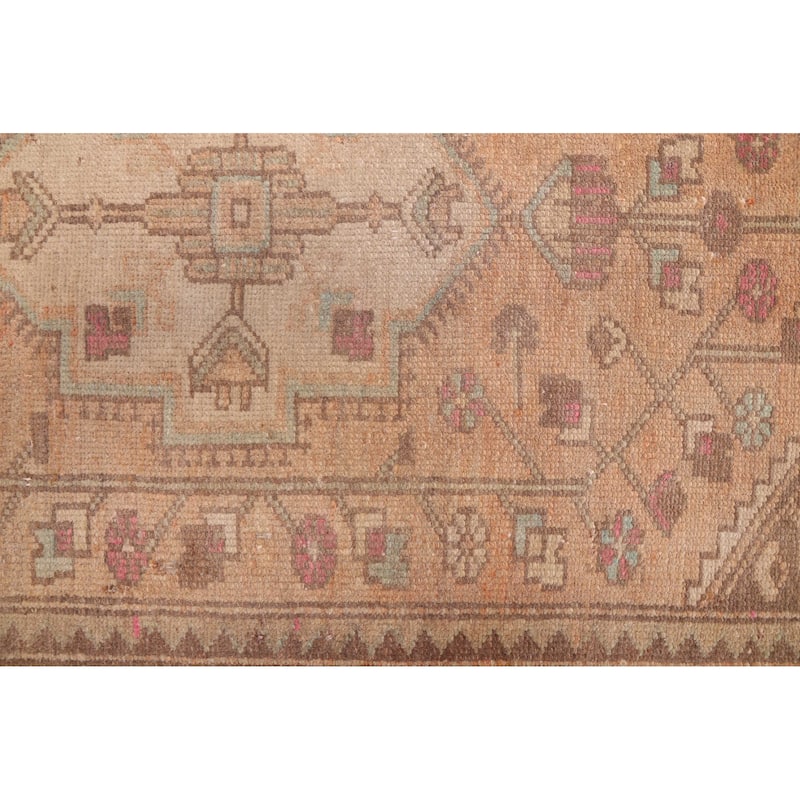 ECARPETGALLERY Hand-knotted Antalya Vintage Copper Wool Rug - 2'5 x 3'11