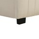 preview thumbnail 32 of 31, Velvet Upholstered Twin Size Platform Bed with Pull-out Cord Twin Size Trundle