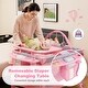 preview thumbnail 7 of 8, Gymax Portable Foldable Baby Playard Playpen Nursery Center w/