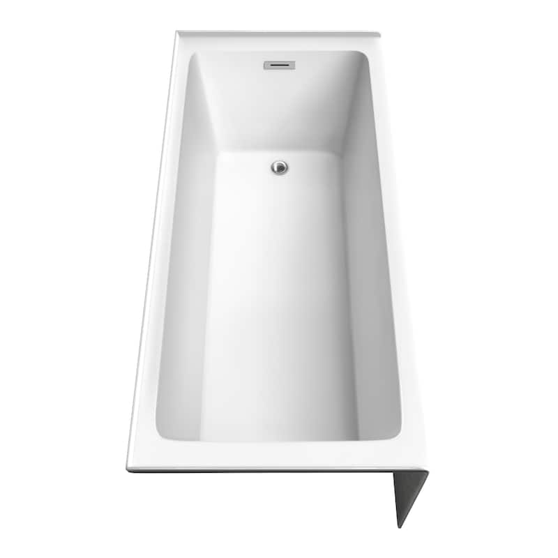 Grayley 66-Inch x 30-Inch Alcove Bathtub in White with Options