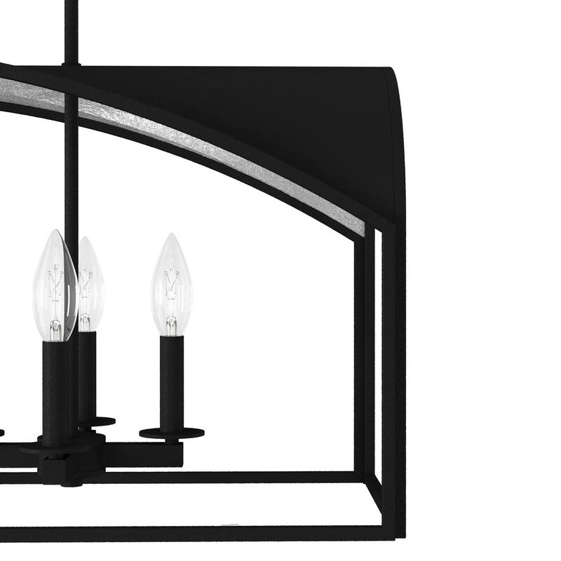 Hunter Dukestown 8-Light Linear Chandelier - Dining Room - Contemporary, Transitional, Showstopper!