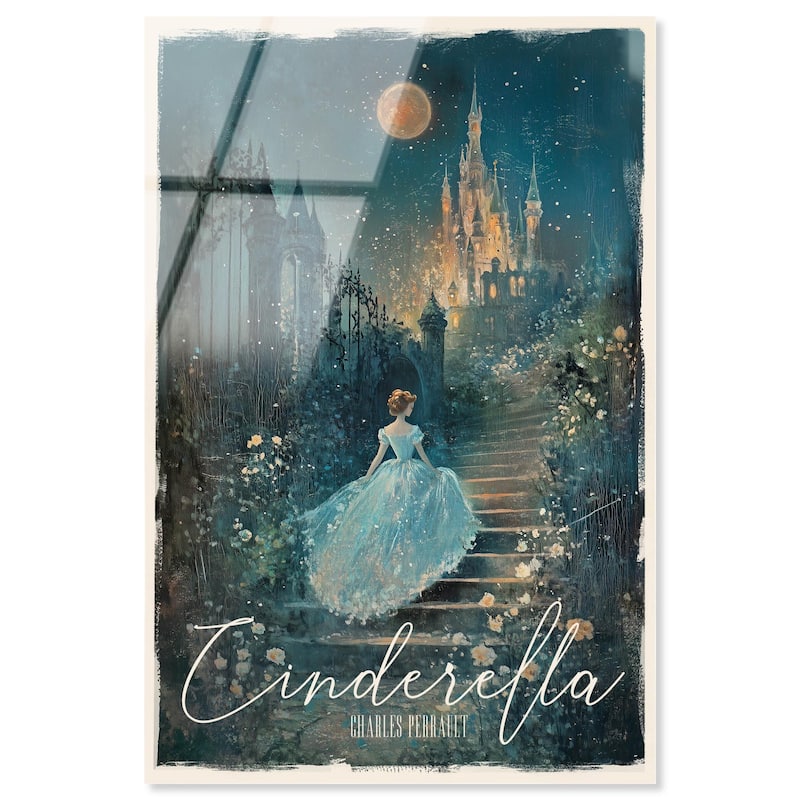 Classic Cinderella Acrylic by Art Remedy, Ready to Hang - 20" x 30"
