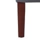preview thumbnail 8 of 8, SAFAVIEH Dining Deco Bacall Arctic Grey Dining Chair - 24" x 28.3" x 47"