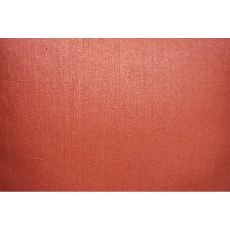 Home&Manor Premium Silk Throw Pillow 18" Red