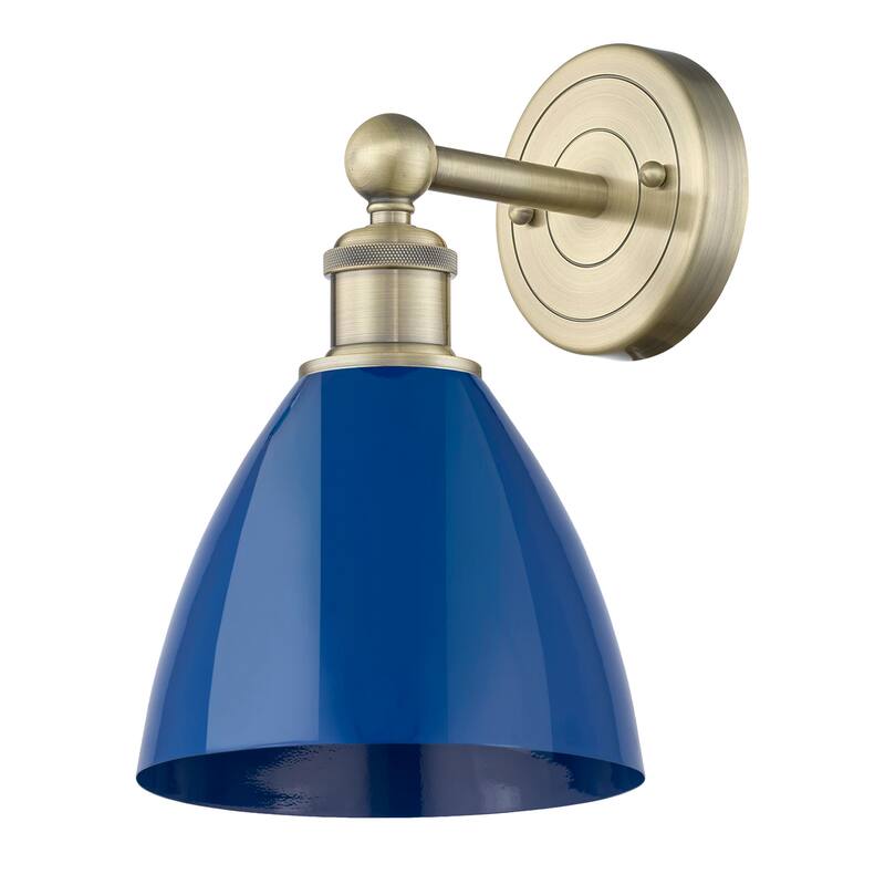 Innovations Lighting 616-1W-12-8 Plymouth Sconce Plymouth Dome 12"