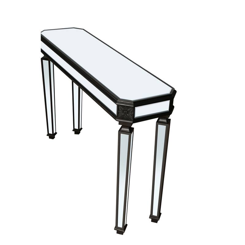 Mirror Console Table Vintage Wood