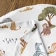 preview thumbnail 4 of 4, Sweet Jojo Designs Jungle Animals Boy Girl Gender Neutral Nursing Breastfeeding Pillow Cover (Pillow Not Included) Green Boho