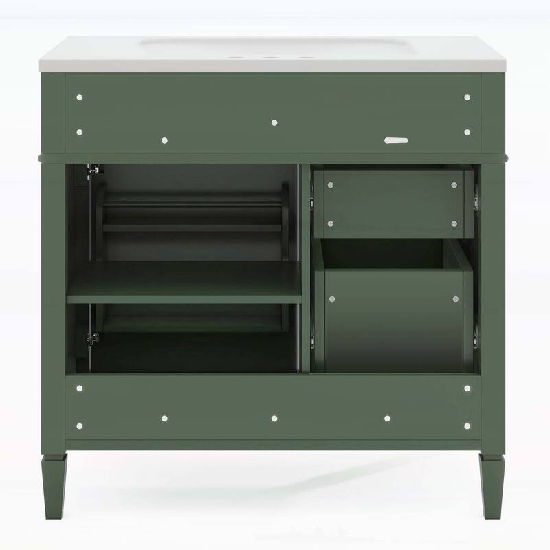 36'' Bathroom Vanity with Top Sink