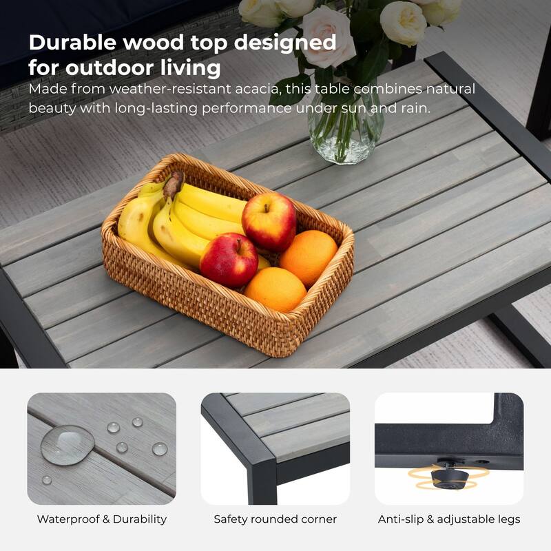 4-Piece Outdoor Patio Furniture Set