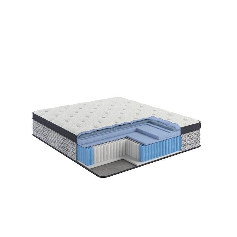 Kingsdown Prime Summitview 13.5 Inch Premium Euro Pillow Top Hybrid Luxury Mattress