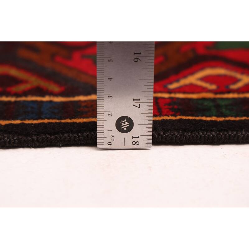 ECARPETGALLERY Hand-knotted Teimani Light Orange Wool Rug - 3'7 x 6'8