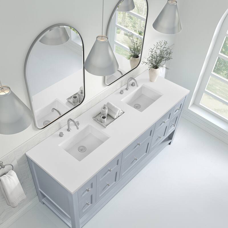 James Martin Vanities 330-V72-3WZ Breckenridge 72" Free Standing