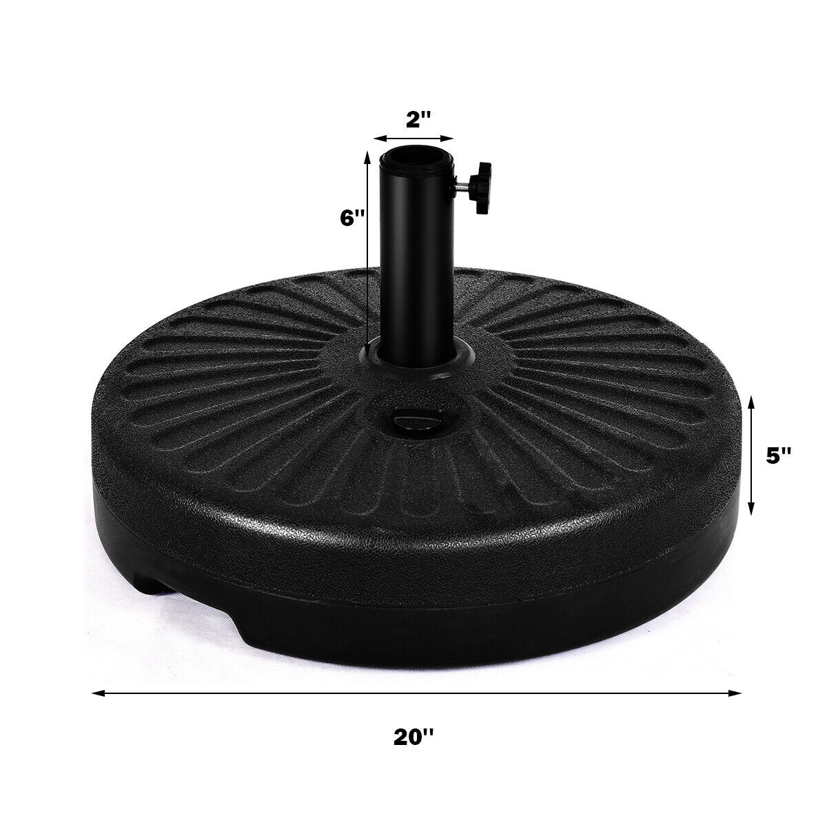 base for a patio umbrella