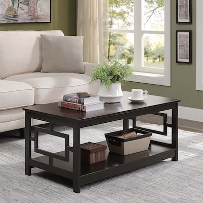 Convenience Concepts Town Square Coffee Table with Shelf