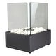 preview thumbnail 4 of 4, 11.5" Bio Ethanol Ventless Portable Tabletop Fireplace with Flame Guard