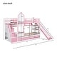 preview thumbnail 39 of 46, Castle Bunk Bed with Slide & Storage Stairs, Wooden Storage Bedframe