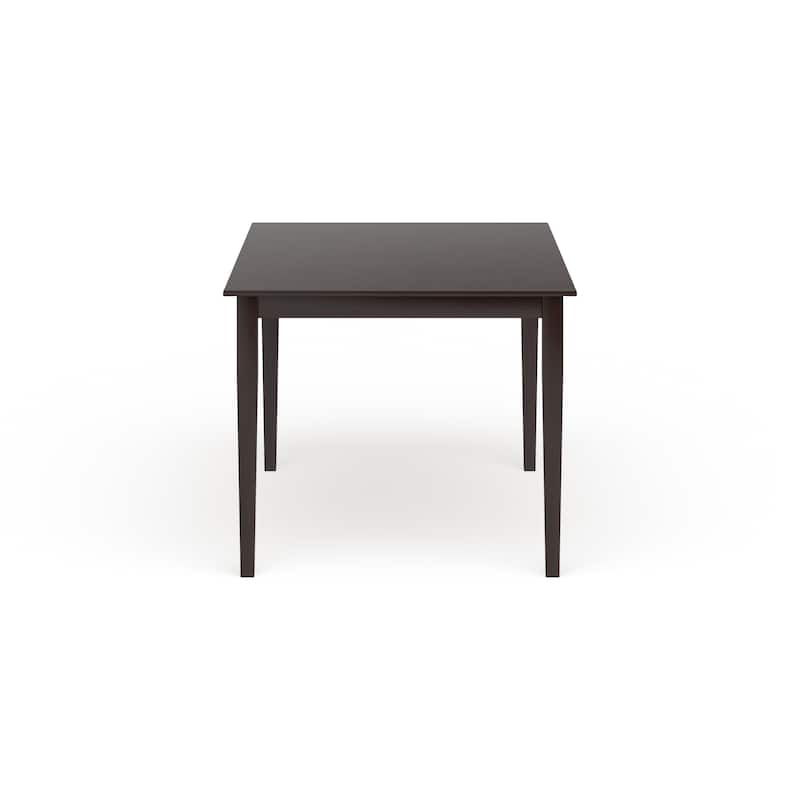 Porch & Den Kilbourn Large Wood Dining Table - Black