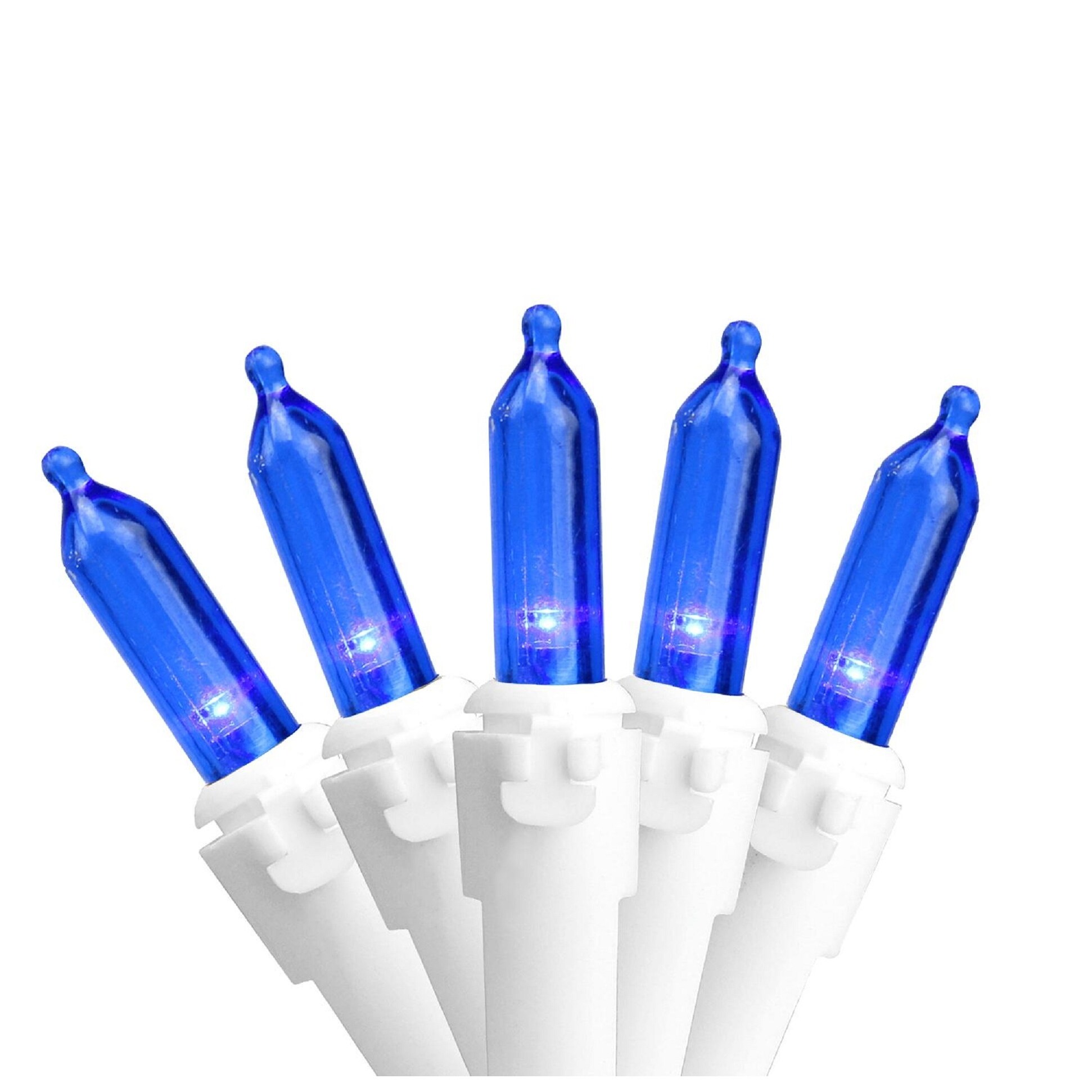 100 Count Blue Led Mini Christmas Lights Ing 33 Ft Blue Led Mini Christmas Lights Ing