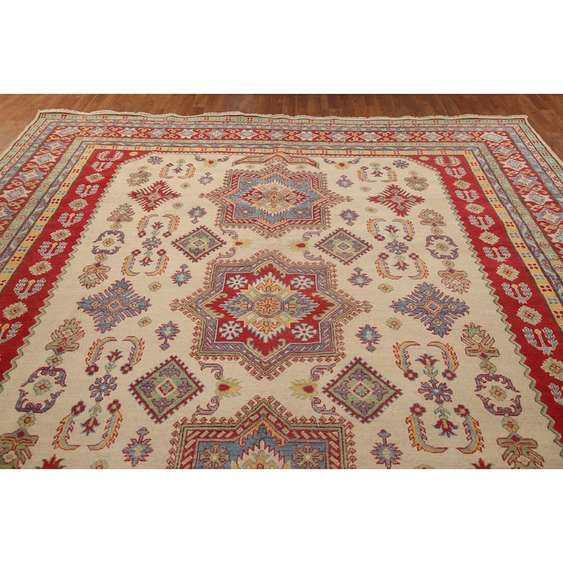 Kazak Oriental Large Area Rug Handmade Wool Carpet - 9'10" x 16'3"
