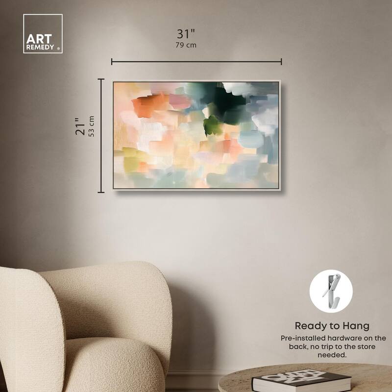 Dreamlike Hues II Canvas by Art Remedy