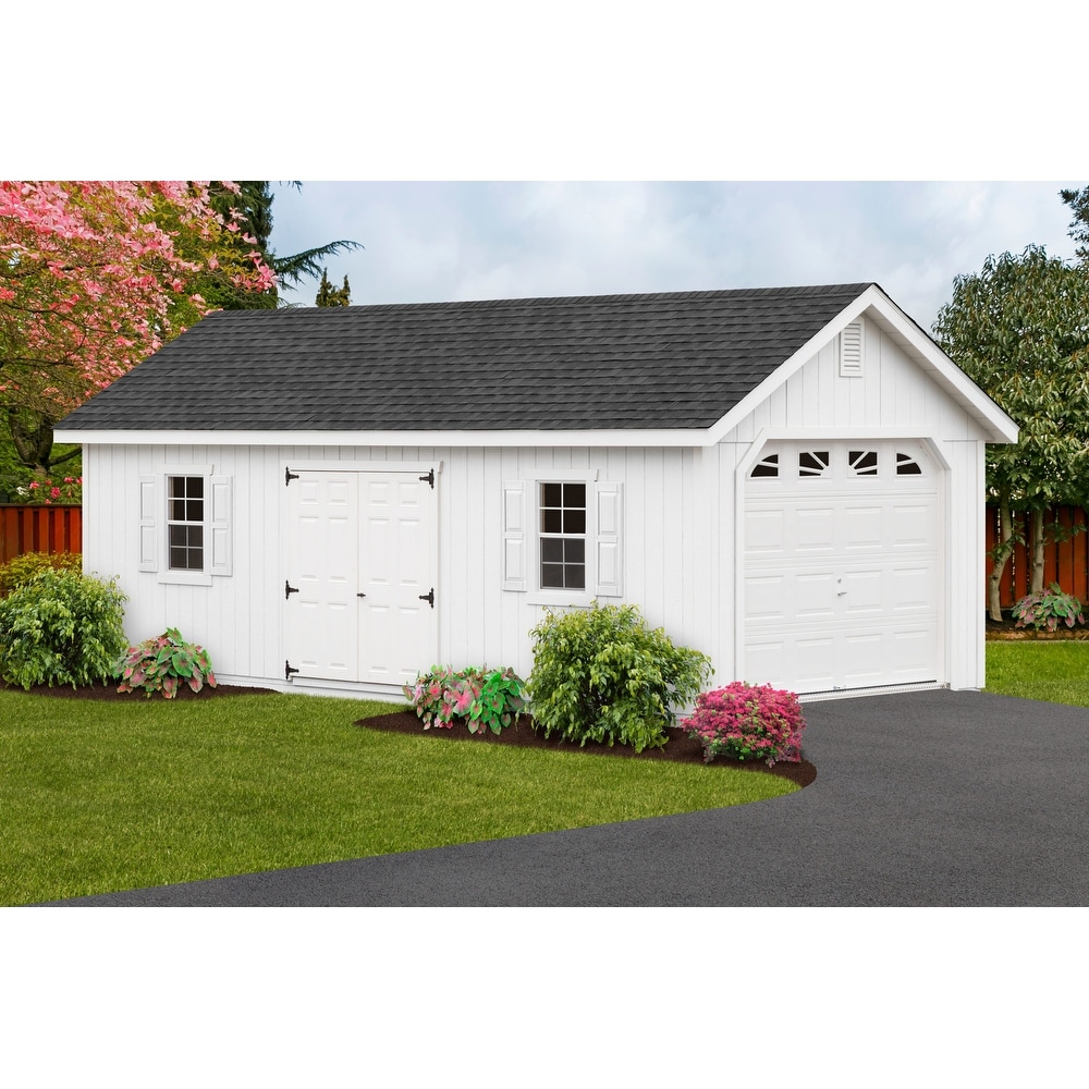 12 x 26 Fairmont Garage Shed – Shed and Flooring