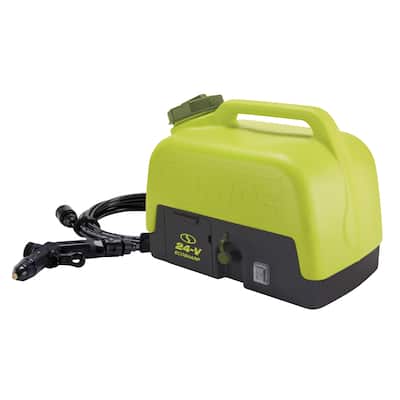 24v 150-PSI Spray Washer w/5Gal. Tank