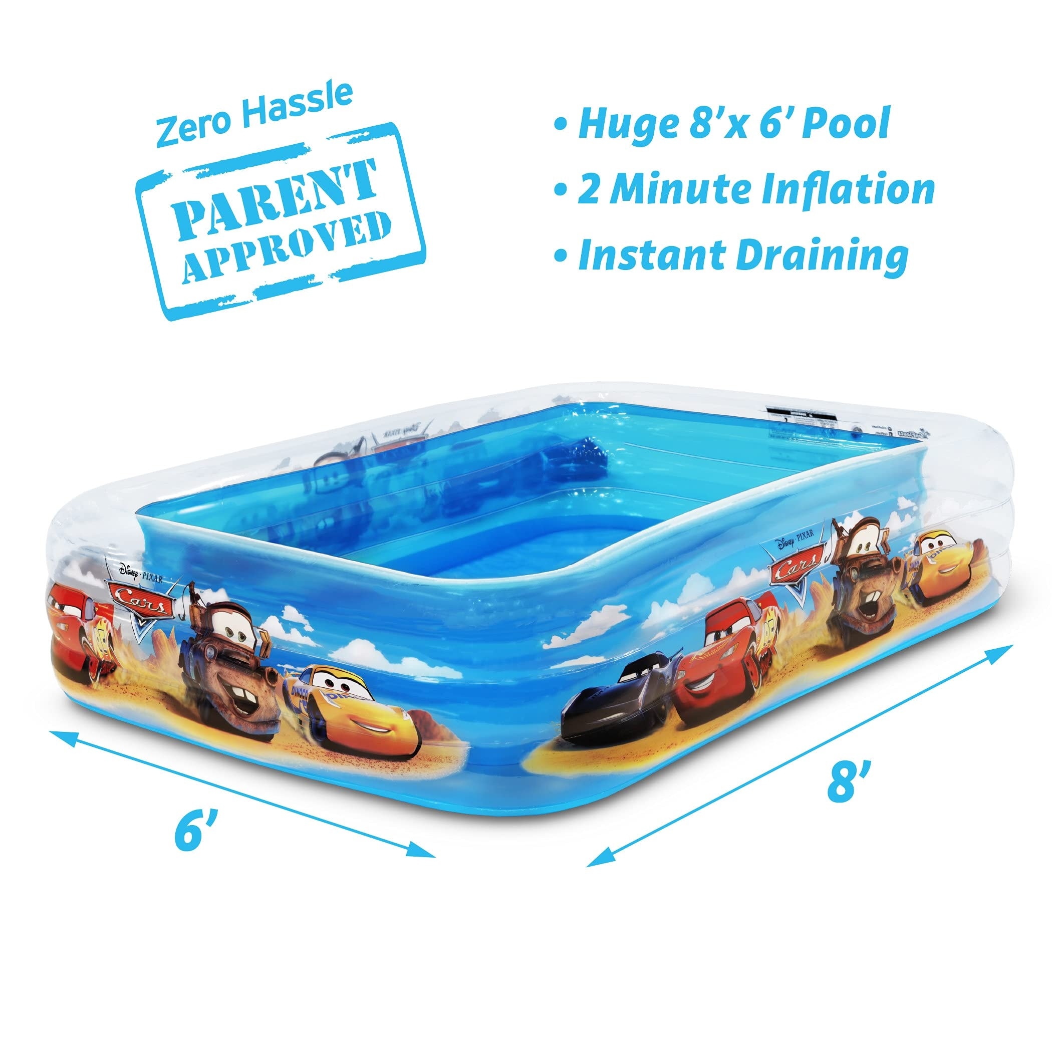 Disney Pixar ft x ft Inflatable Pools by Inflatable Swimming