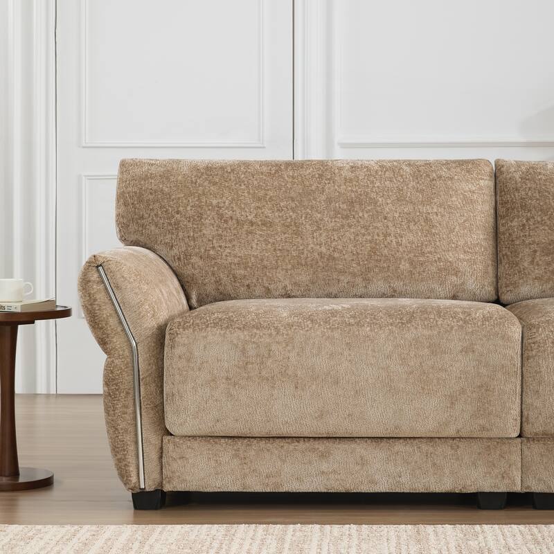 U-Shape with Extra-Wide Seat Cushion