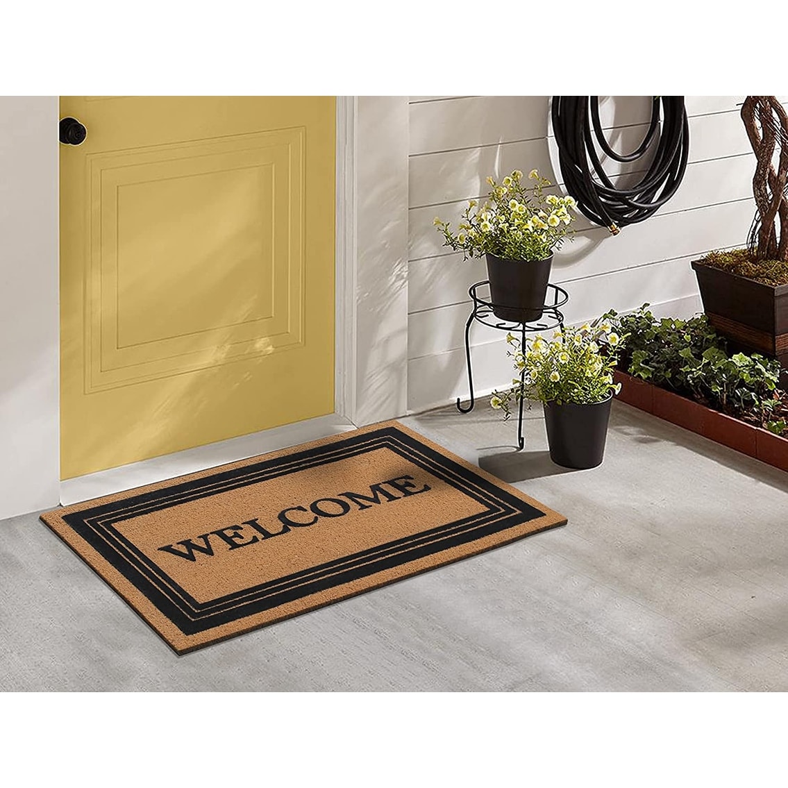 A1HC Entrance Door Mats, Durable Large Outdoor Rug, Non-Slip, Flock  Doormat, Heavy Duty Door Mat, Indoor/Outdoor Front Door - On Sale - Bed  Bath & Beyond - 30081022