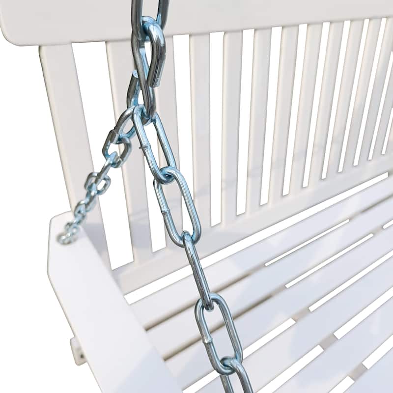 Solid Wood Porch Swing