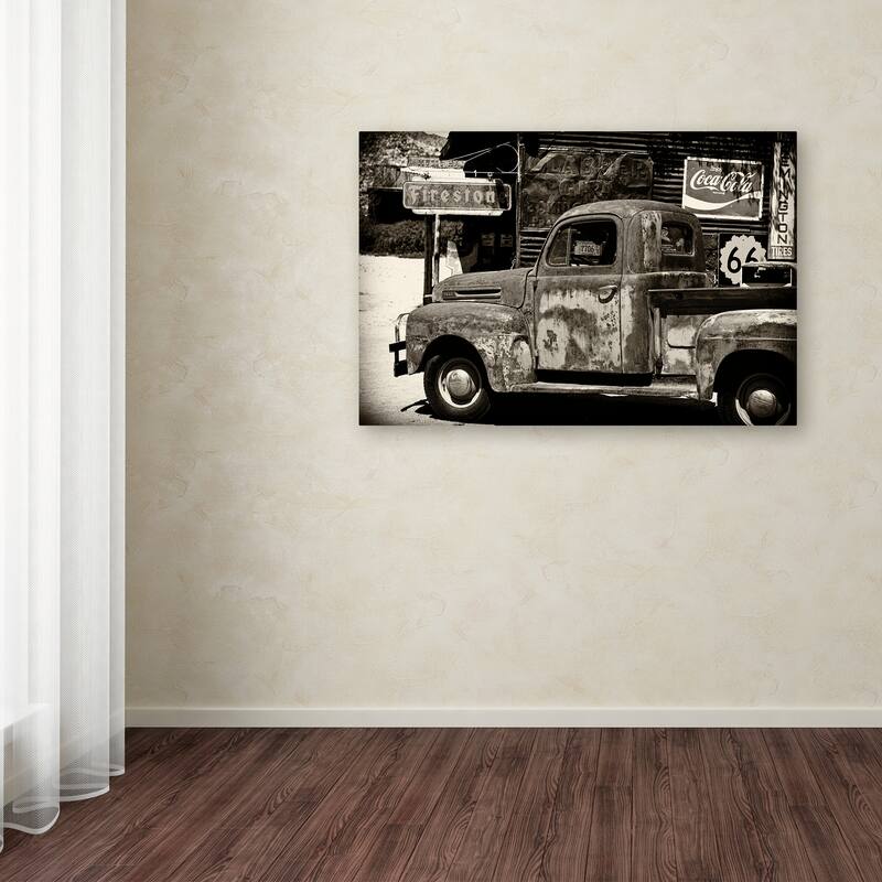 Philippe Hugonnard 'US Truck' Canvas Art