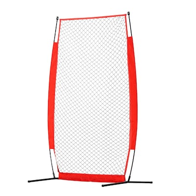 7 x 4 Feet Portable Baseball and Softball Body Protector Safety Screen with Carry Bag