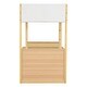 preview thumbnail 12 of 108, Kids Loft Bed Elegance Teddy Fleece Loft Bed with Full Length Guardrail, Storage Shelf, 4 Drawers, and Convertible Desk