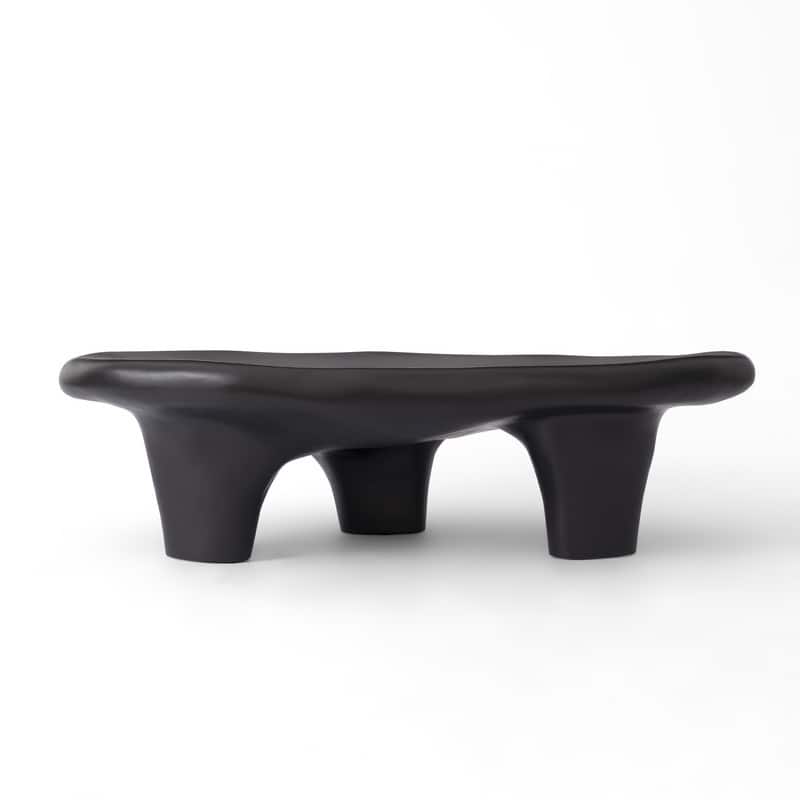 47" Iregular Cloud Shaped Fiberglass Low Profile Coffee Table