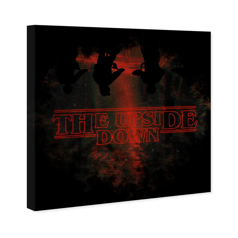 Wynwood Studio 'The Upside Down' Movies and TV Wall Art Canvas Print TV
