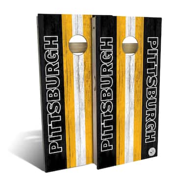 Pittsburgh Football Outdoor Cornhole Board Set
